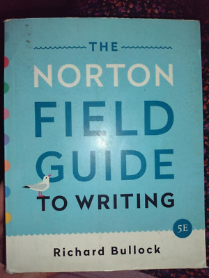 The Norton Field Guide to Writing 5th Edition USED GOOD CONDITION