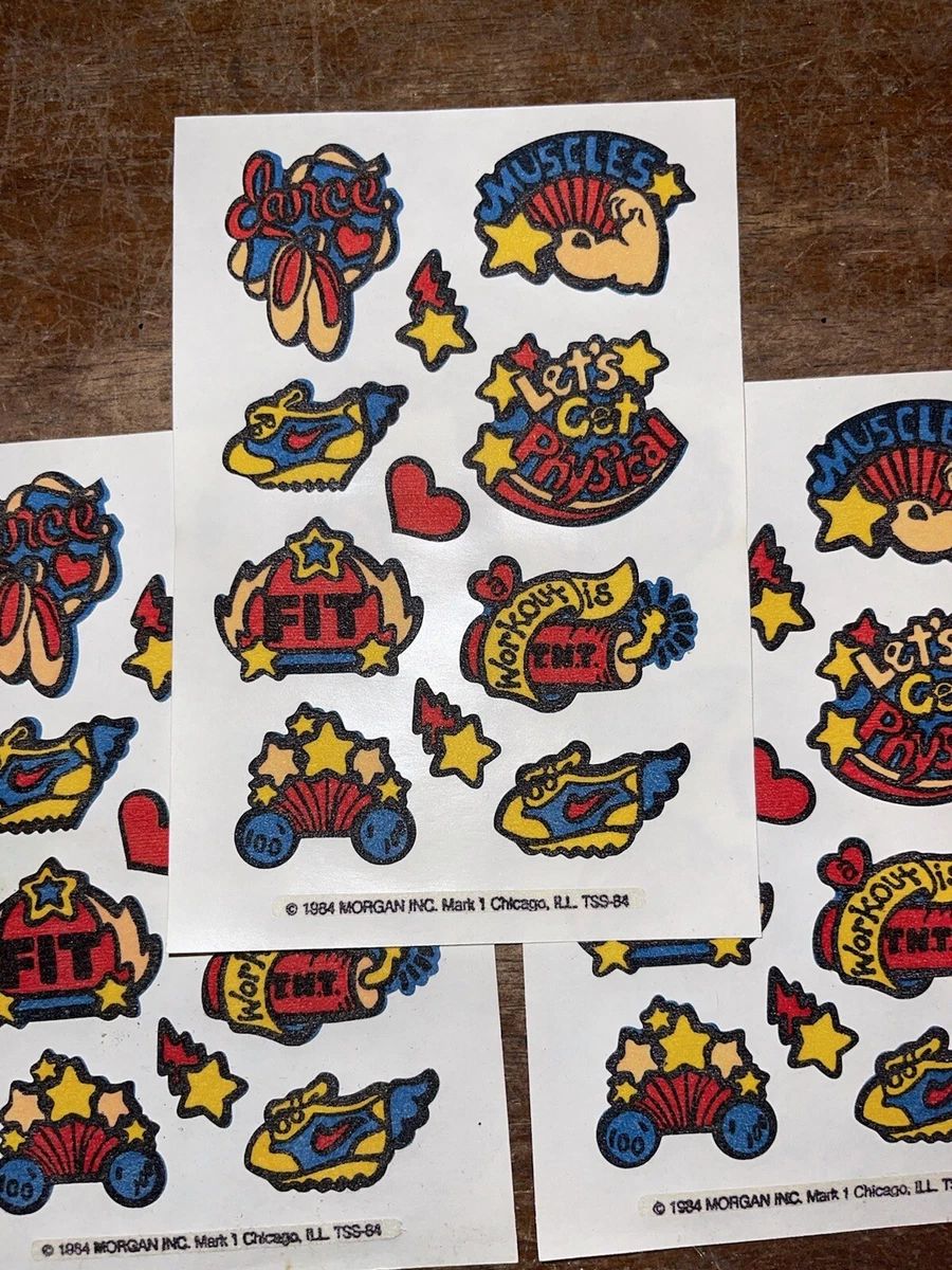 Mark 1 Scratch N Sniff Sticker Sheet amazing scent Lot Of 3 Work