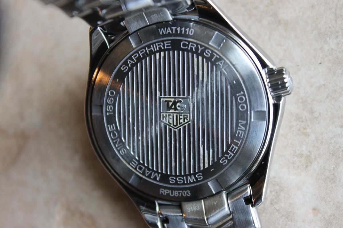 TAG Heuer Link Men's Black Watch - WAT1110.BA0950 for sale TAG Heuer Link Men's Black Watch - WAT1110.BA0950 for sale