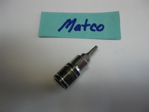 Matco Silver Eagle tools 1/4 drive T8 TORX socket - Bild 1 von 8