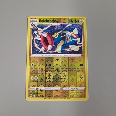 Pokemon TCG Eelektross 061/196 Lost Origin Reverse Holo Rare 61/196 | eBay