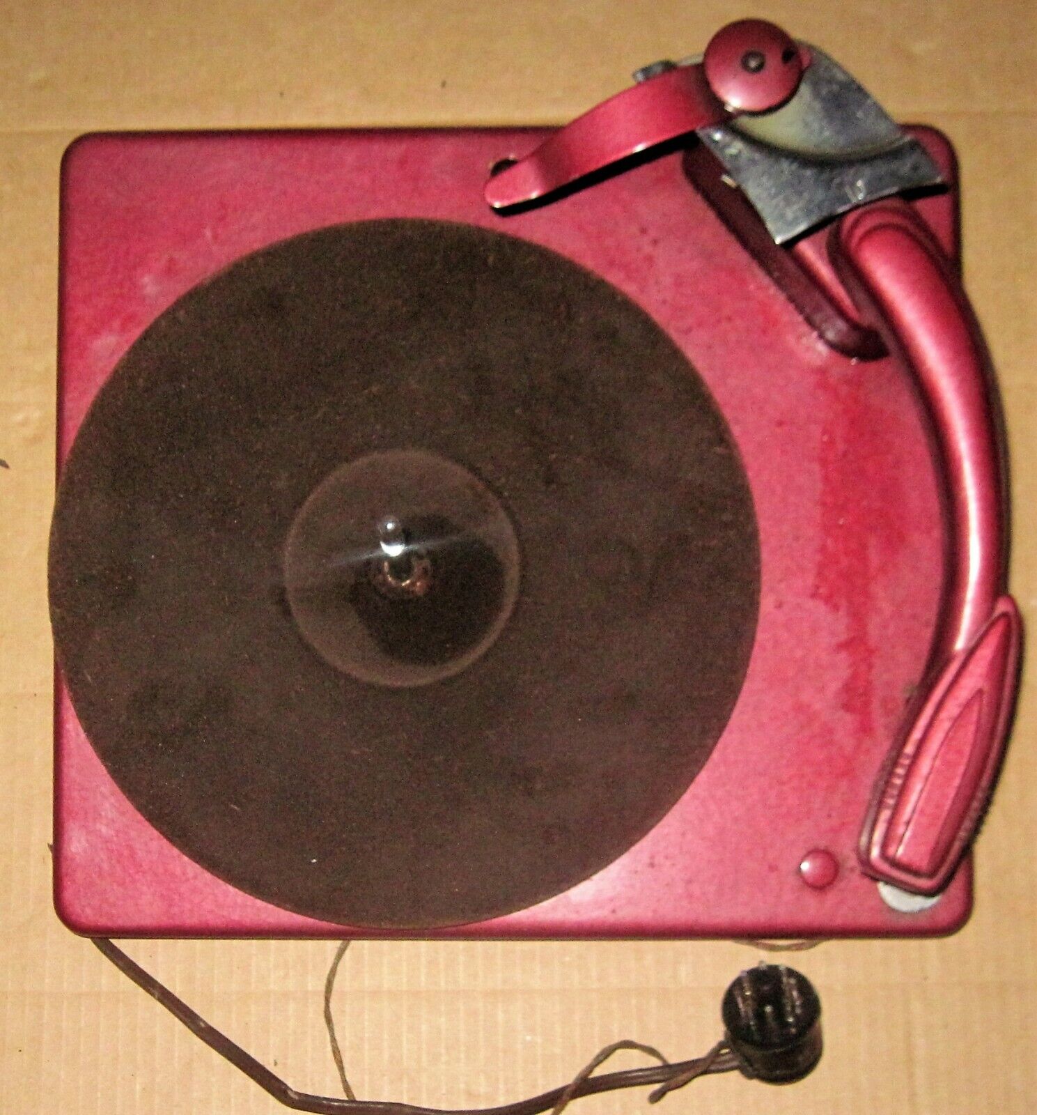 Vintage Antique 1947 Learadio 667PC Phonograph console Turntable Zapewnienie jakości, świetna wartość