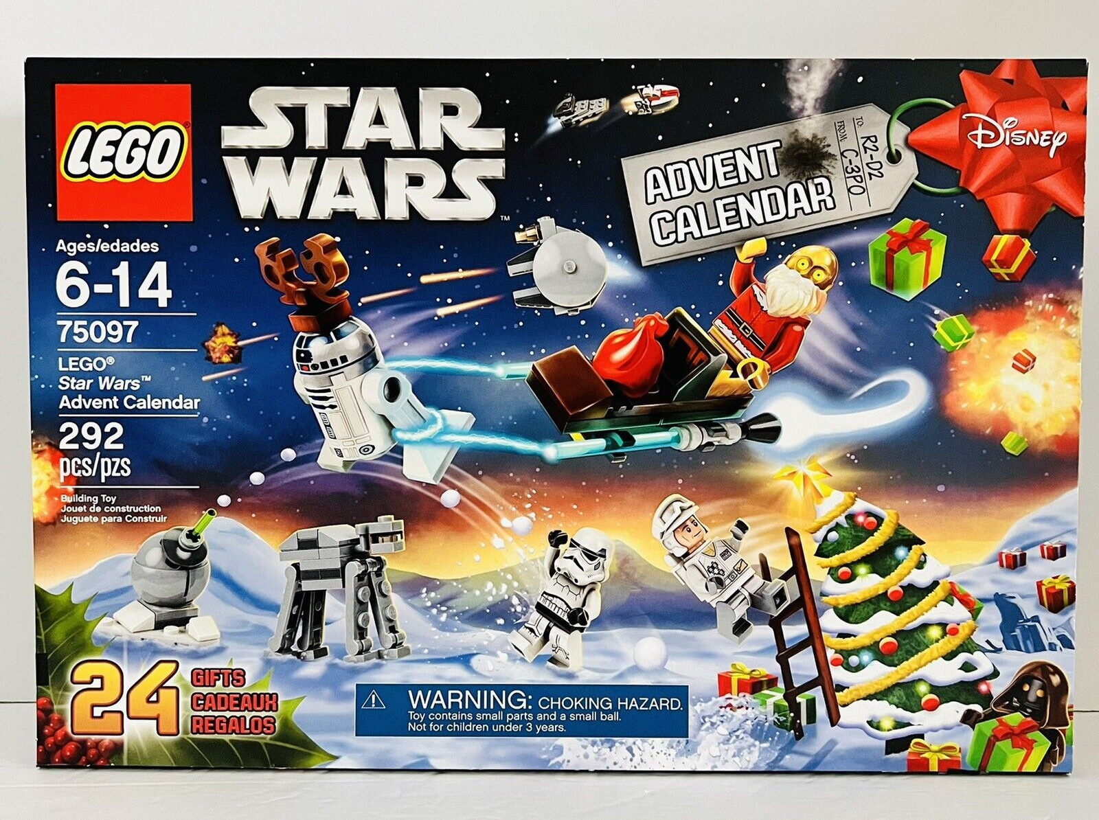 Lego 75097 Star Wars 2015 Advent Calendar - Holiday Christmas Set - Retired