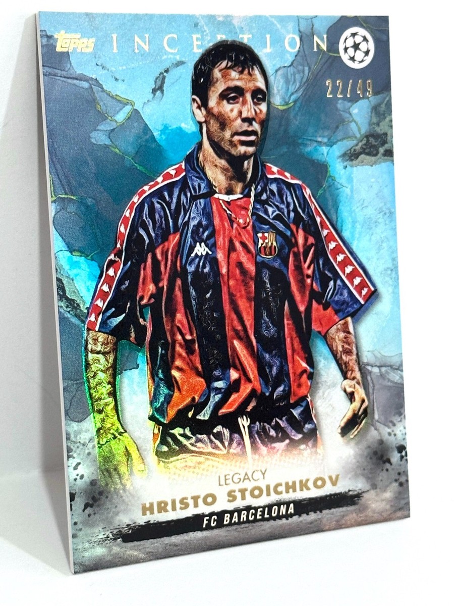 2022-23 Topps Inception UCL Barcelona Legend Legacy Hristo