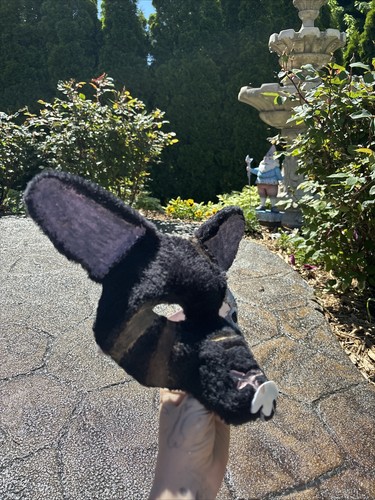 Therian Rat Mask For Quadrobics, Made HQ Comes With Tail. Very Good Tail. - Picture 2 of 21