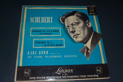 Schubert~Symphony No. 8 In B Minor~Symphony No. 5 in B Flat Major~Karl Bohm