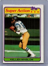 1981 Topps #524 Kellen Winslow
