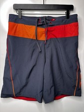 Men’s Speedo Swim Trunks Multicolor Size Medium