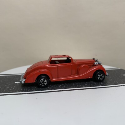 see❤︎ Zylmex Zee Toys Packard Coupe Roadster w/Silver Metal Base Red