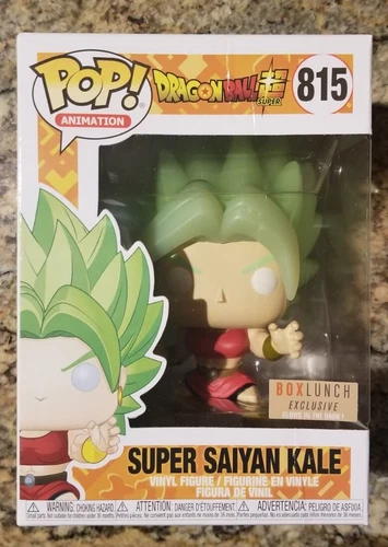 Funko Pop! GITD Super Kale #815 Legendary Super Saiyan BoxLunch exclusivo