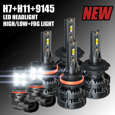 Volkswagen Jetta High Beam H7 LED Bulbs 2015-2018