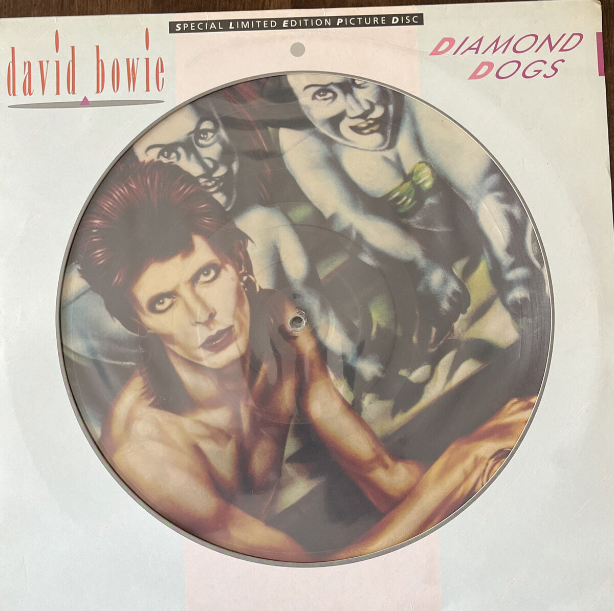 Bowie: Diamond Dogs - Rare Numbered (00039 !) '84 RCA Pic Bowie: Diamond Dogs - Rare Numbered (00039 !) '84 RCA Pic