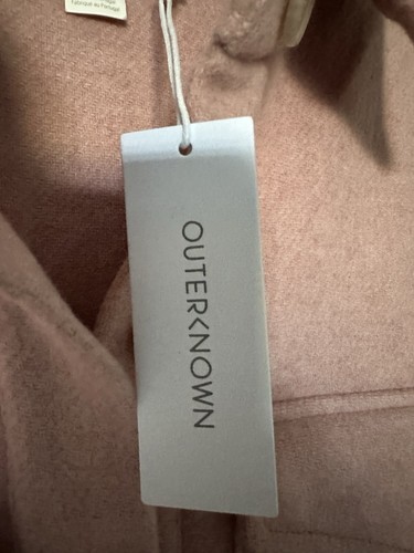 Outerknown Woolten By Manteco Blush Peacoat New With Tags XS Retails $428.00 - Picture 6 of 11