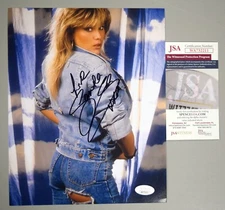 Samantha Fox Signed 8x10 Photograph Autograph Playboy JSA COA (IMAGE #27)