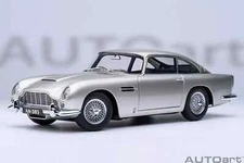 1/18 Aston Martin DB5 (RHD) Birch Silver Composite Model Car By AUTOart 70287