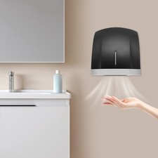 1800W 9.45*9.06*9.45in Black ABS Wall-mounted...