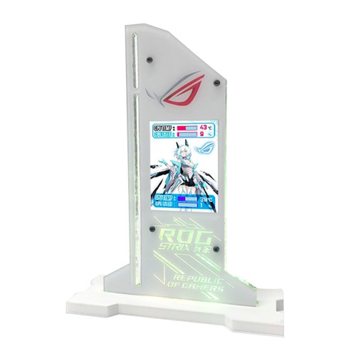Support de carte vidéo graphique support VGA 2,4 pouces LCD RGB GPU CPU moniteur RAM AIDA64 - Photo 17/17