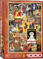 1000 Teile Puzzle Eurographics 0769 Vintage Posters / Alte Werbeposter *Neu&Ovp*
