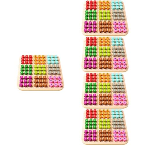 Sudoku-Spielzeug Zum Lernen Von Arithmetik Steckbrett Aus Holz Kind - Bild 19 von 19