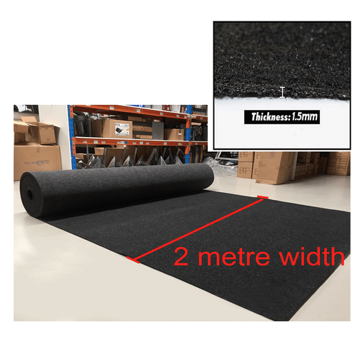 Auto Underlay Carpet Caravan Roof Trunk Lining Floor Rug Easy Cut Polyester Felt - Picture 7 of 36