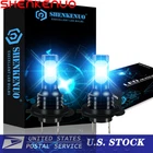 H7 8000K Ice Blue 8000LM  LED Headlight Bulbs High Low Beam Fog Light 2Pcs