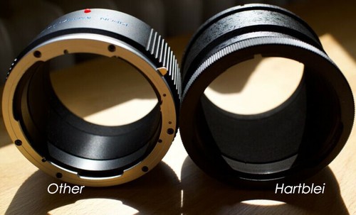 Hartblei Adapter Hasselblad V Lens to Fujifilm GFX 50S 50R 100S Camera w/rubber - Picture 8 of 8