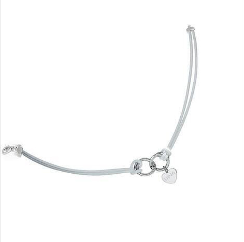Lui-Jo Bracciale Strings da Donna con Cordino Bianco LJ460
