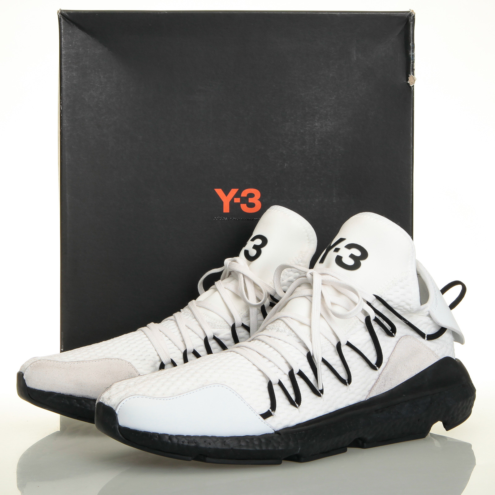 y3 boots black