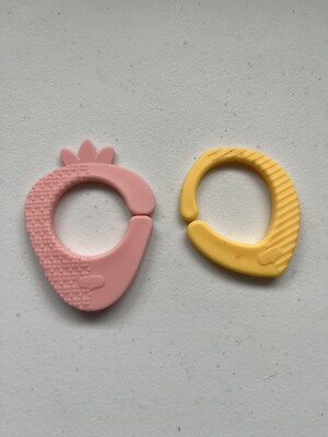 Tiny Love Walker Here I Grow Activity  Toy Rail Bar Rings Fruit Replacement Part