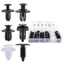 100pcs Auto Body Side Trim Board Panel Retainer Moulding Clip Fastener 6 Size