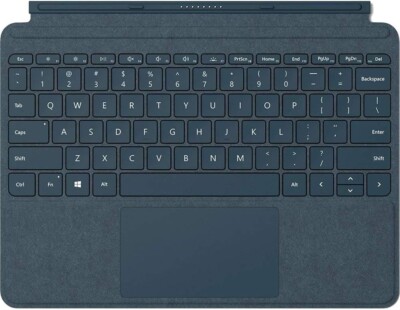 Microsoft Surface Pro Signature Type Keyboard Cover 1725 Cobalt Blue EUC tested
