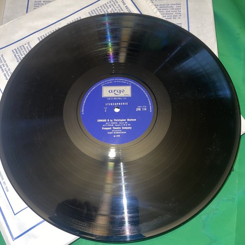 Christopher Marlowe: Edward II 3-Record vinyl LP BOX SET ZPR 113-5 Ian McKellan - Picture 8 of 10