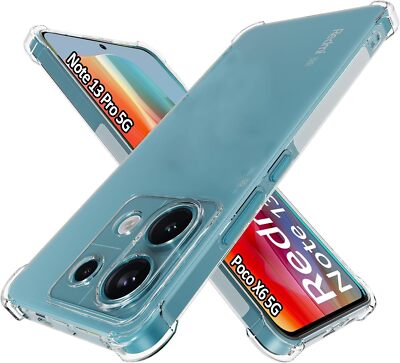 Case for Xiaomi Poco X6 5G / Redmi Note 13 Pro (Not 4G) Clear 