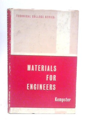 Materialien für Ingenieure (M.H.A.Kempster - 1965) (ID: 43368)