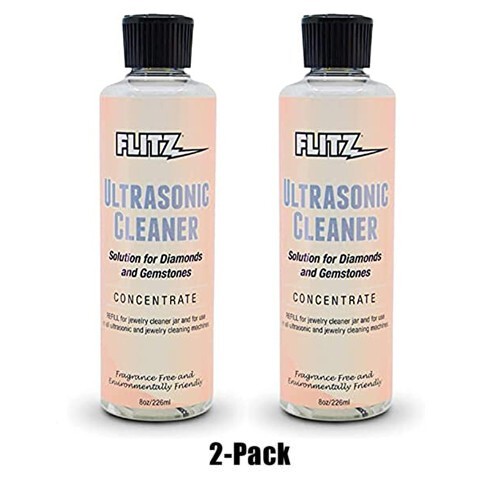 FLITZ Ultrasonic Diamond & Gemstone Cleaner JC31585 TWO PACK - Afbeelding 1 van 9