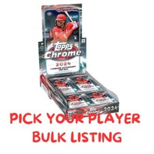 2024 Topps Chrome Baseball Vet/Rookie Base & Parallel PICK YOUR PLAYER II