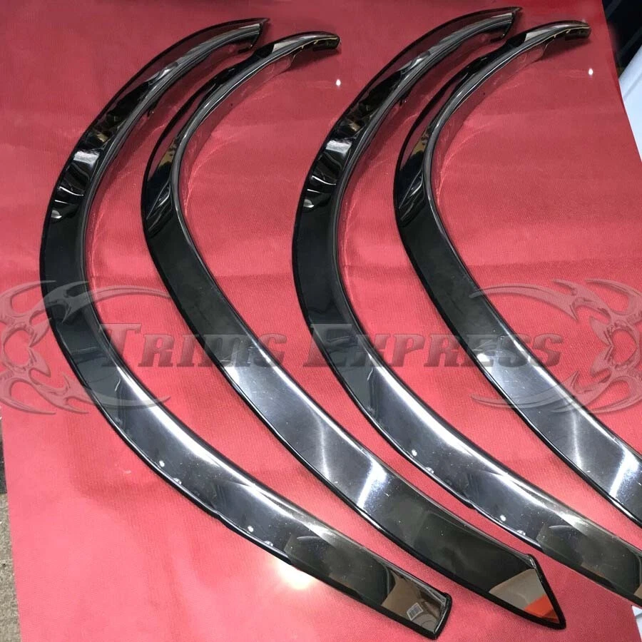 para: 1972-1980 Chevy LUV picape pára-choque roda bem acabamento aço inoxidável 4 peças 2" - Imagem 3 de 4