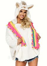 Leg Avenue Llama Poncho, Multi, One Size