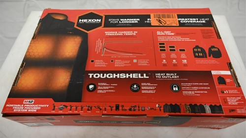 Milwaukee M100B-21M M12 beheizbares TOUGHSHELL-Jacken-Set, Größe M, schwarz - Bild 5 von 12