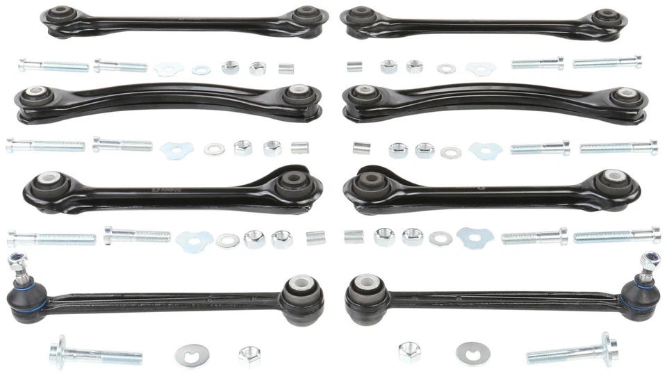 Rear Suspension Control Arm Kit Delphi For 1997-2000 Mercedes-Benz C230 1998 - Image 2 of 4