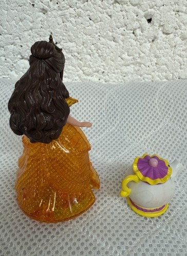 Disney Princess Magiclip Magic Clip Doll Glitter Glider Doll - Belle & Mrs Potts - Picture 2 of 4