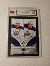 2022-23 SP AUTHENTIC COLLABORATIONS CONNOR MCDAVID / LEON DRAISAITL KSA9.5 #C-1