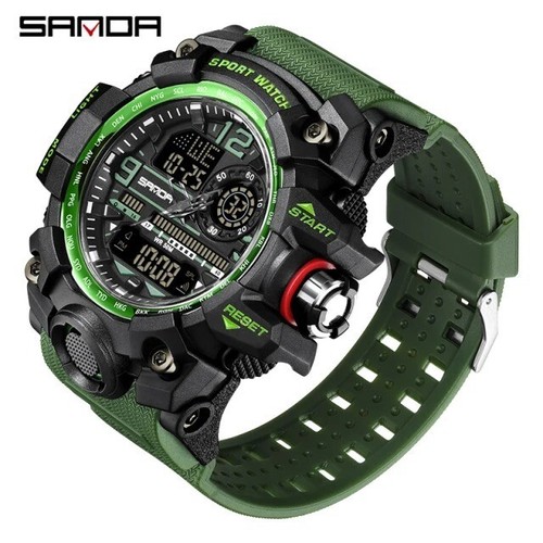 Men Large OVERSIZED Waterproof Digital Sports Military Tactical WRIST WATCH 57mm - Picture 24 of 34