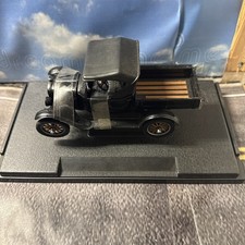 Ford Model T Diecast Black Brown Pickup Truck Wood Bed Detailing Ford Model T Diecast Black Brown Pickup Truck Wood Bed Detailing