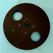 VINTAGE Movie Projector 16mm Take Up Reel 3.5  Cardboard Metal USA