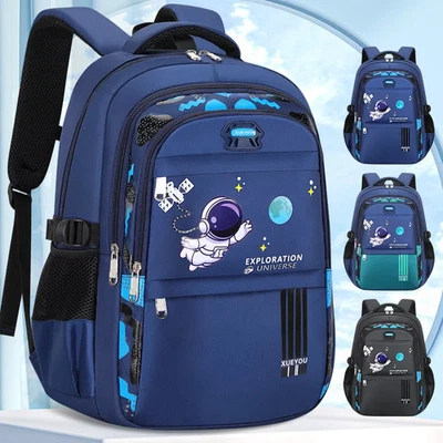 BRANDED Kids Astronaut School Backpack Waterproof Primary Book Bag for Boys Children