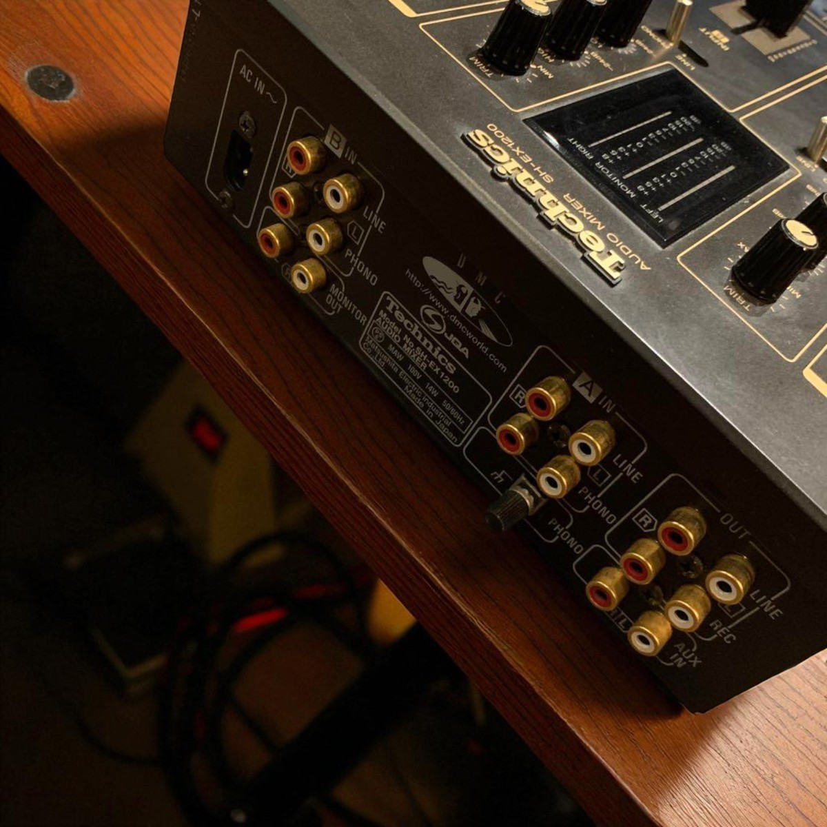 メンテナンス済み　Technics SL-1200MK3 SH-EX1200 Technics Sh-ex1200-k SH EX 1200 Black Color DMC Official