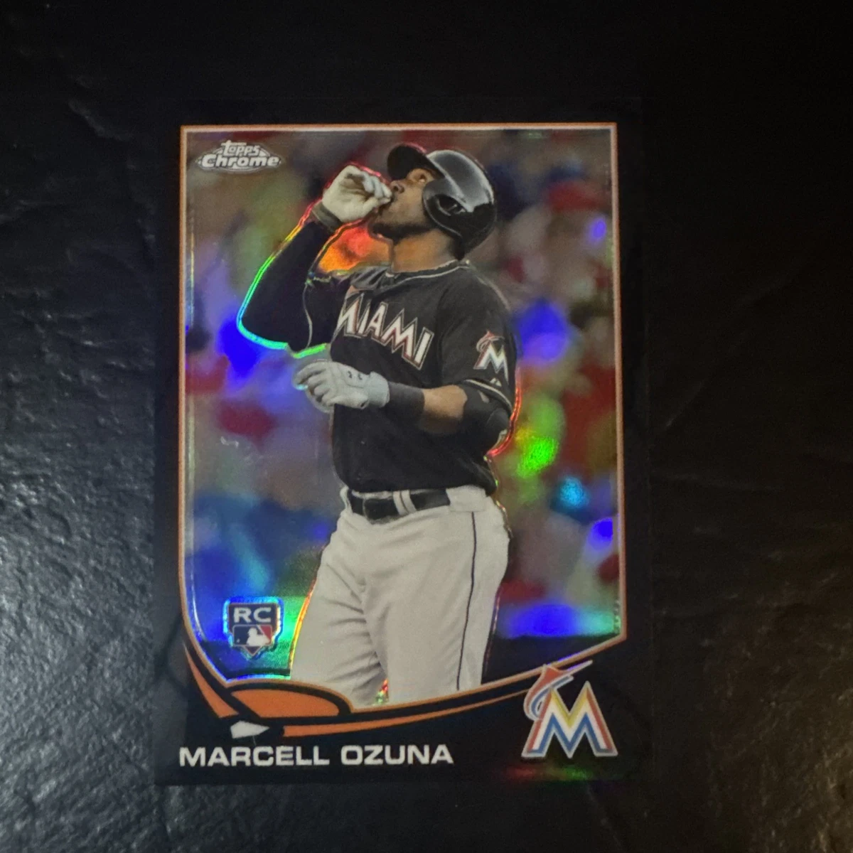 Marcell Ozuna Baseball Sports Trading Cards & Accessories Parallel 