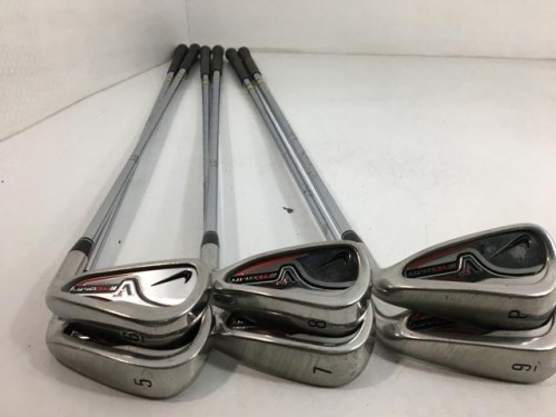 Nike Victory Red Pro Cavity Iron Set 6pcs 5-9, pw D/G High Launch Flex S - Picture 1 of 4