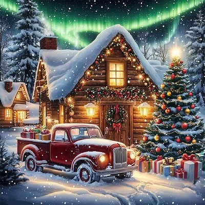 Christmas Diamond Art Kits for Adults, Diamond Art Painting Kits for Adults